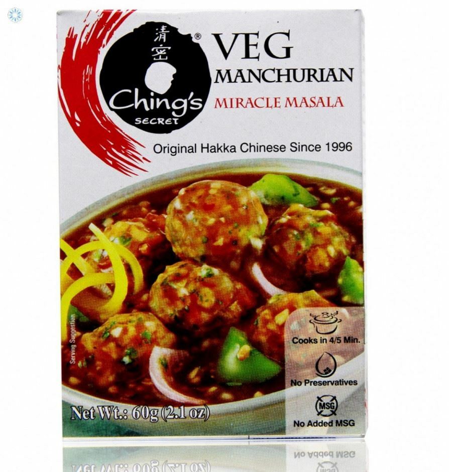 Chings – Veg Manchurian Masala – 50g – (pack of 2)