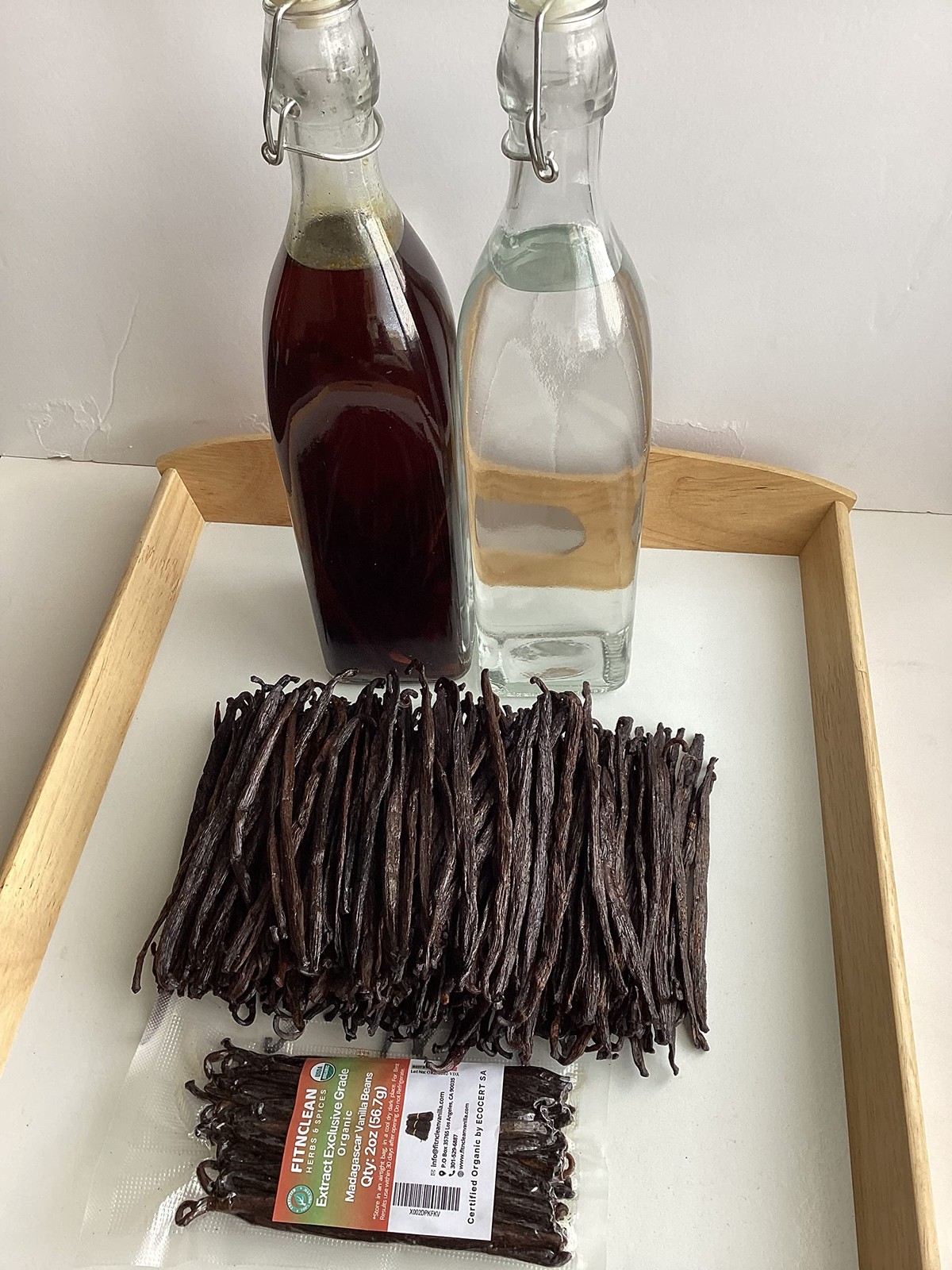 2oz Madagascar Organic Vanilla Beans Extract Exclusive Grade B. Certified USD…