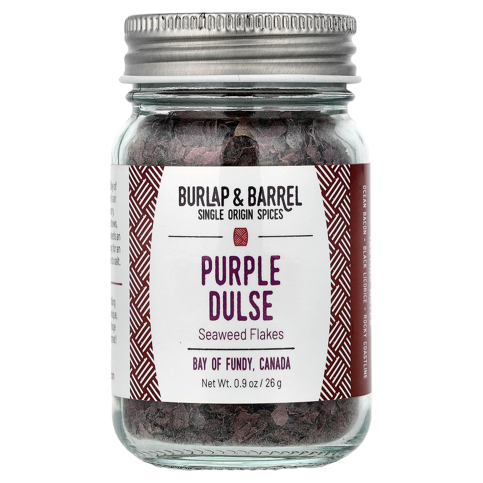 Purple Dulse, Seaweed Flakes, 0.9 oz (26 g)