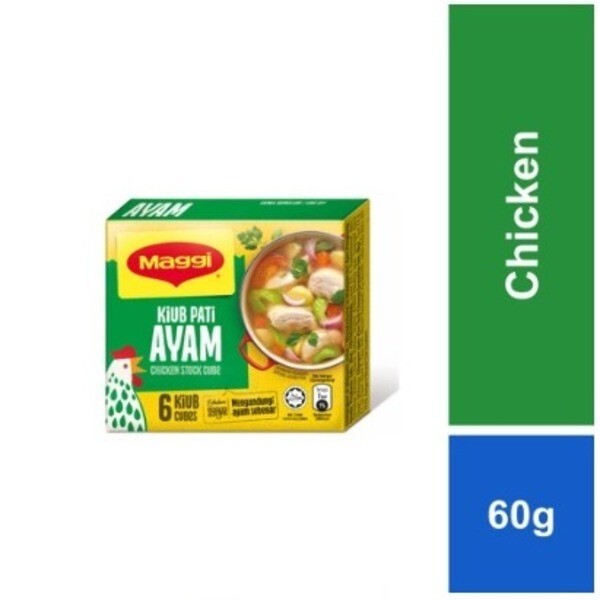 20 PACKS X Halal Maggi Stock Cubes Chicken Food Seasoning Real Chicken 60g