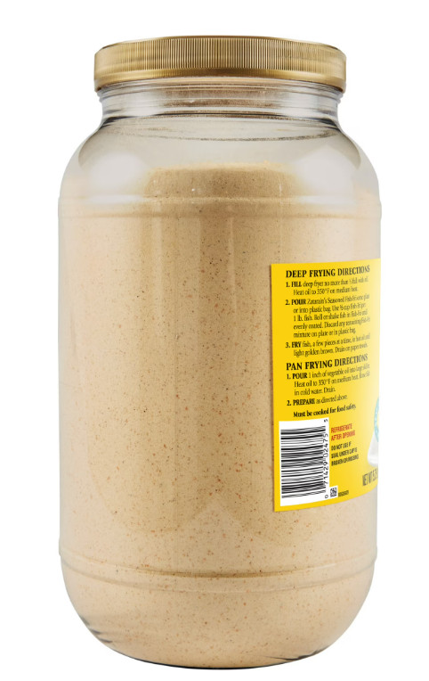 Zatarain’s Gluten Free Seasoned Fish Fri, 5.75 lb Jar
