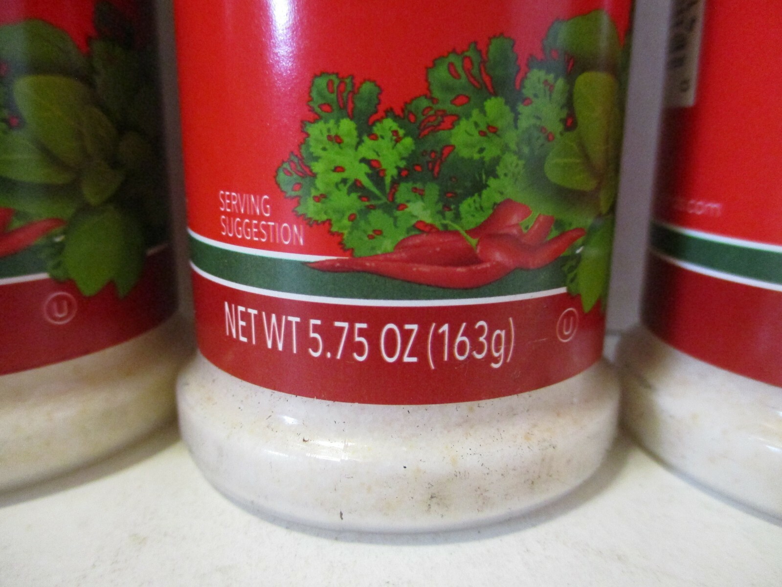 ❤️VALUE 3 PACK Shoppers Value Garlic Salt seasoning 5.75 oz ea