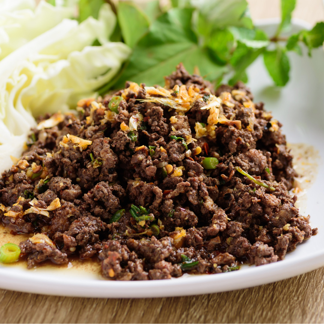 250G. MAE NOI INSTANT LAAB CHILI SPICES MIX NORTHERN THAI FOOD (พริกลาบเหนือ)