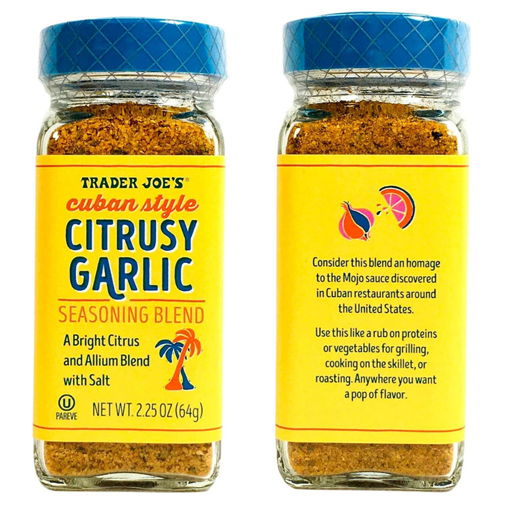 Trader Joe’s Citrusy Salt Seasoning Spice Blend 2.25oz Cuban Style Flavor Spices