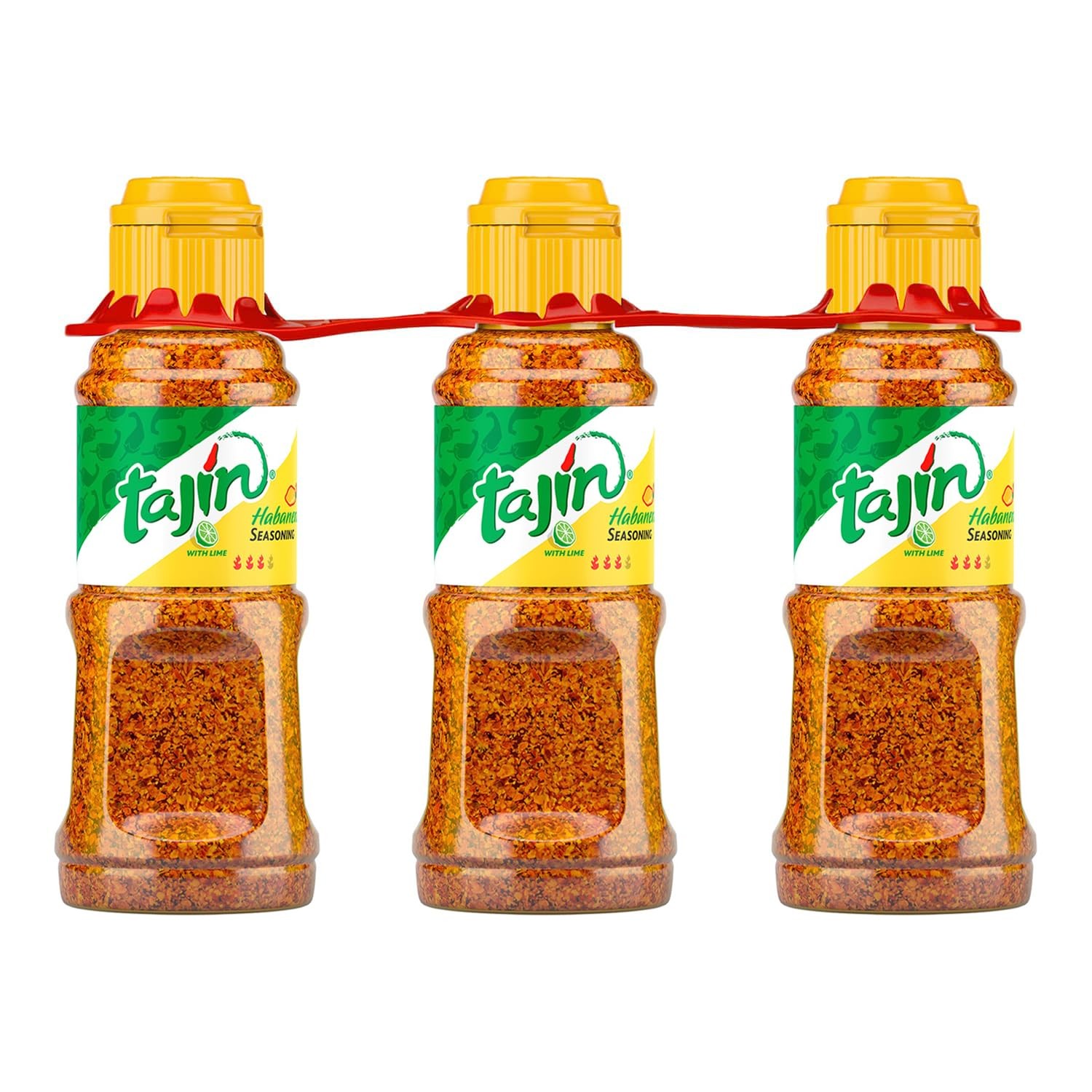 Tajin Habanero Seasoning, Spicy Mexican Spice for Seafood, BBQs, and Grilled Dis