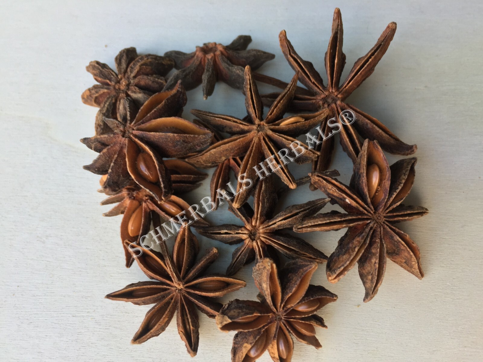 Star Anise, Illicium verum, Whole Flower and Pieces ~ Schmerbals Herbals