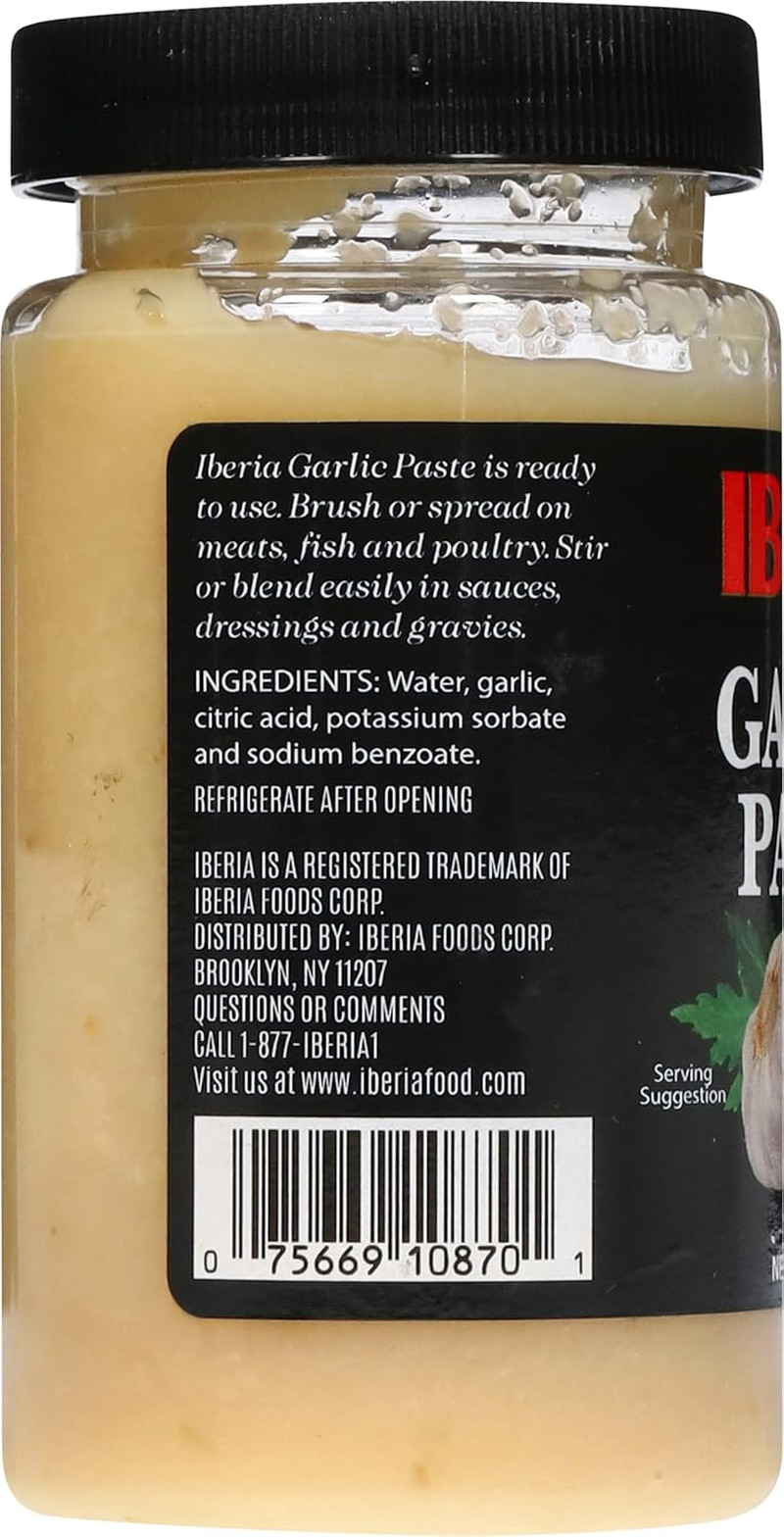 Garlic Paste, 8 Ounce