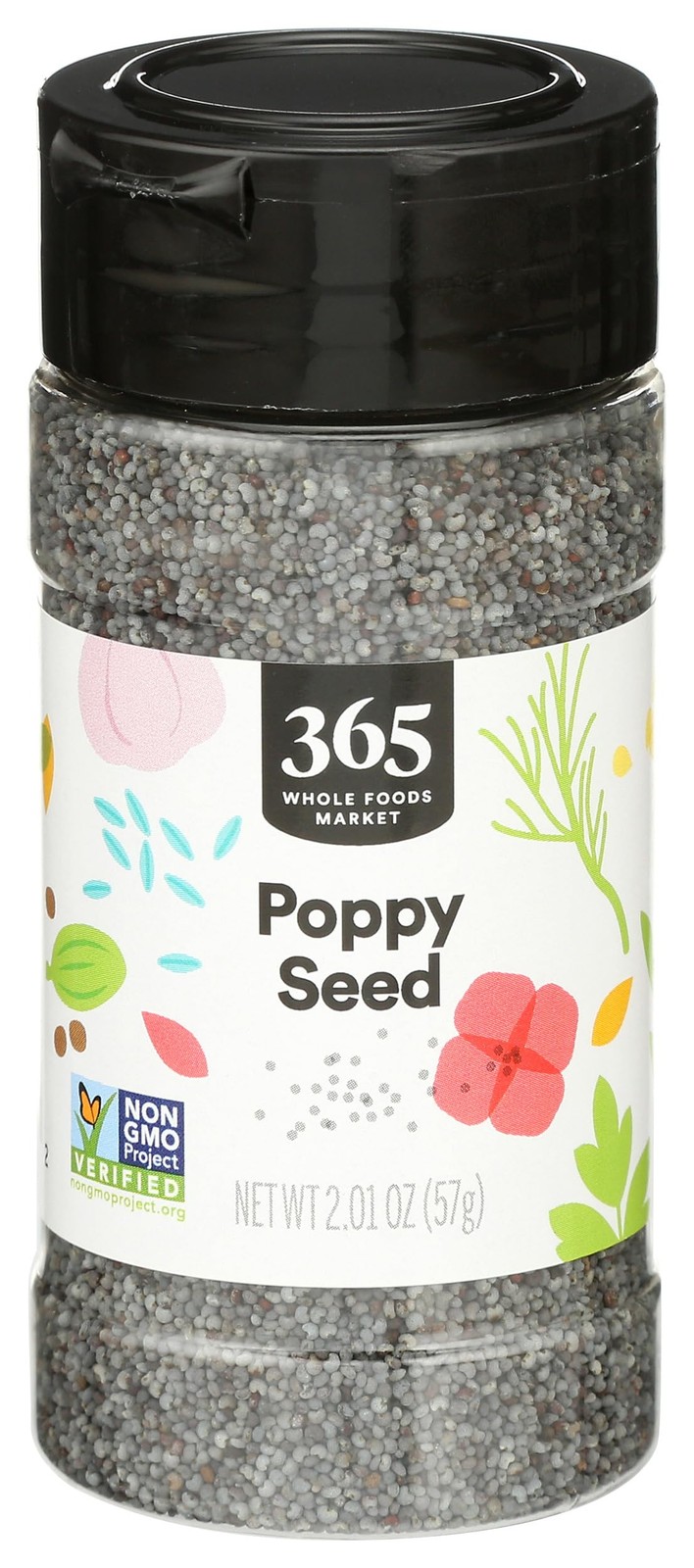 365 By WFM, Poppy Seed, 2.01 Ounce – 5 Count
