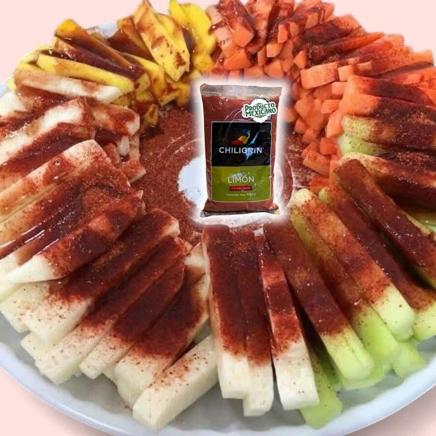 Chiligrín Lemon Chili Powder, 17.6 oz Elote Chile