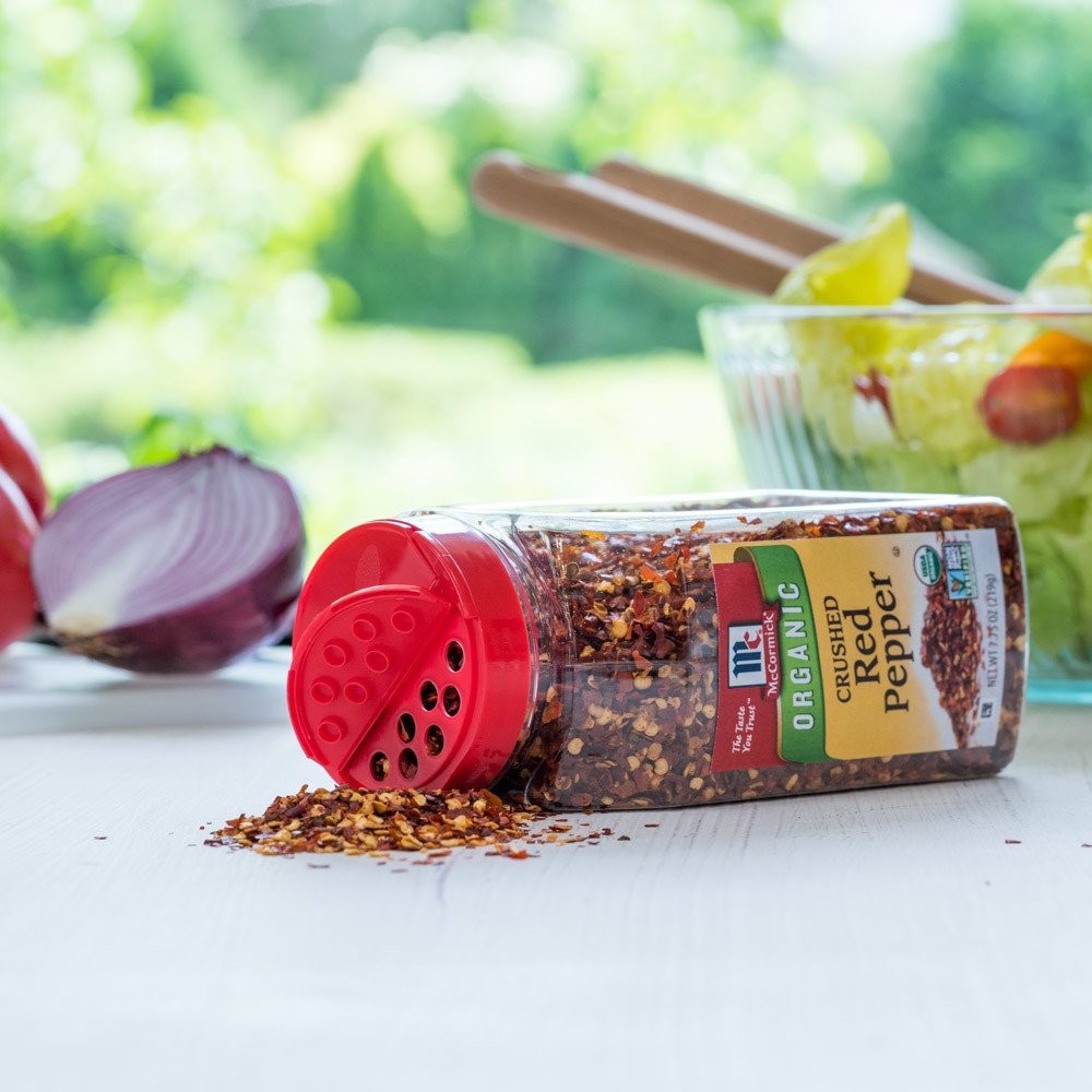 McCormick Organic Crushed Red Pepper, 7.75 oz