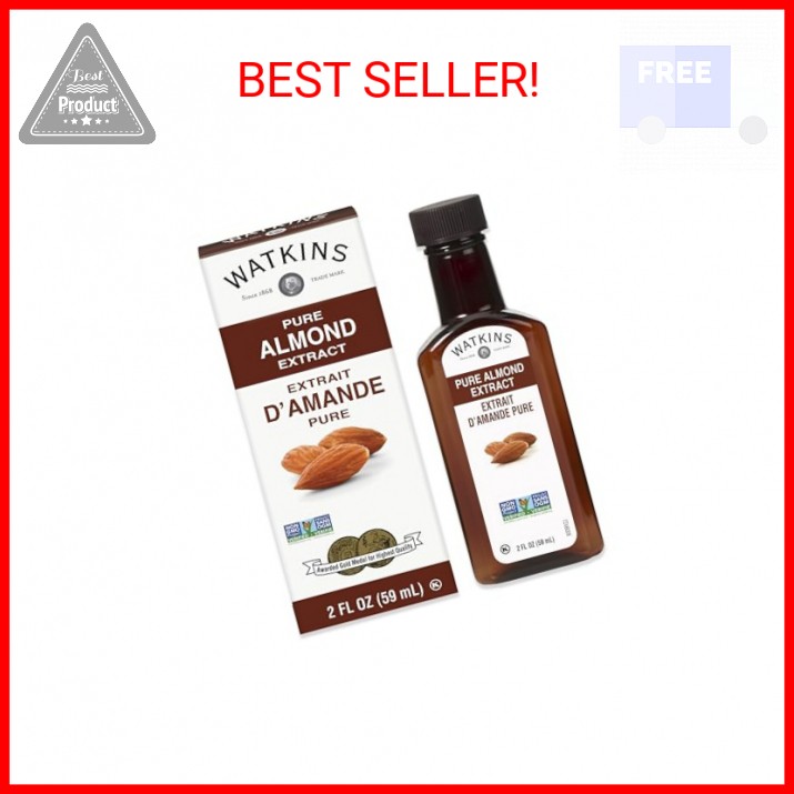 Watkins Pure Almond Extract, 2 Fl Oz (Pack of 1)