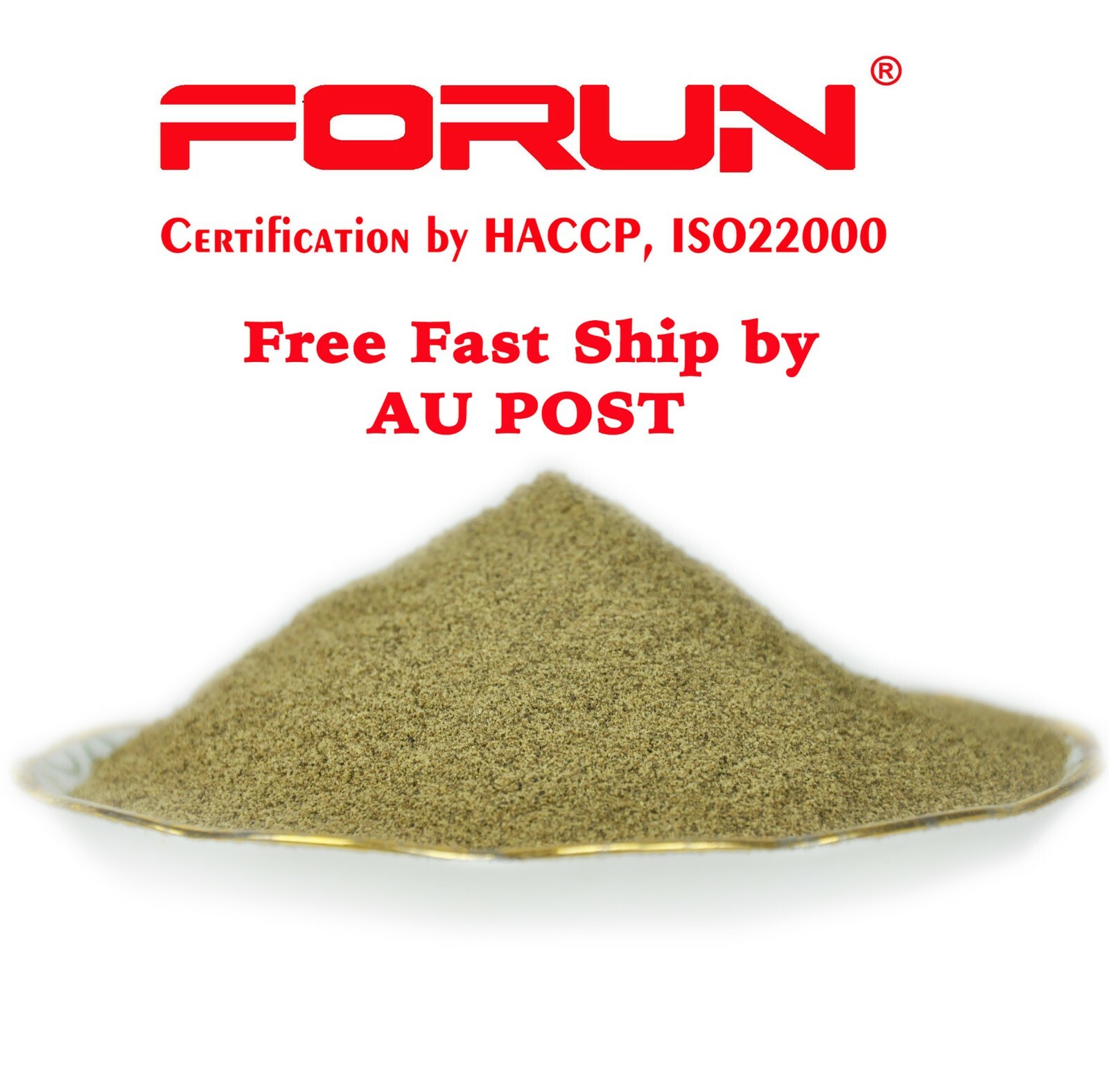 FORUN PURE Black Pepper Powder Ground 2KG – Strong Flavour, Pure