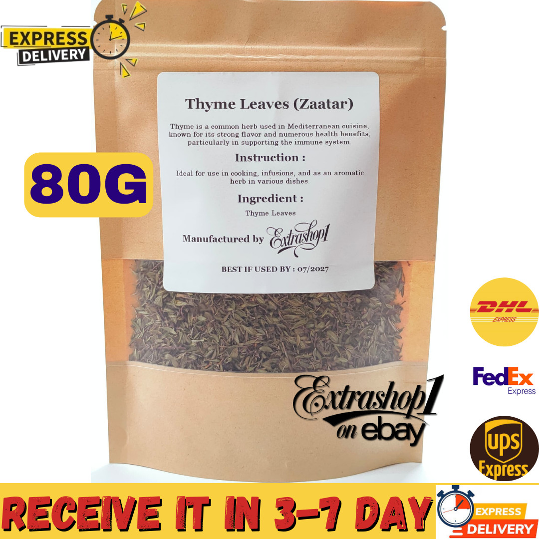 Thyme Herb Dried Zaatar Fresh Organic Natural Body Care AA عشبة زعتر البري