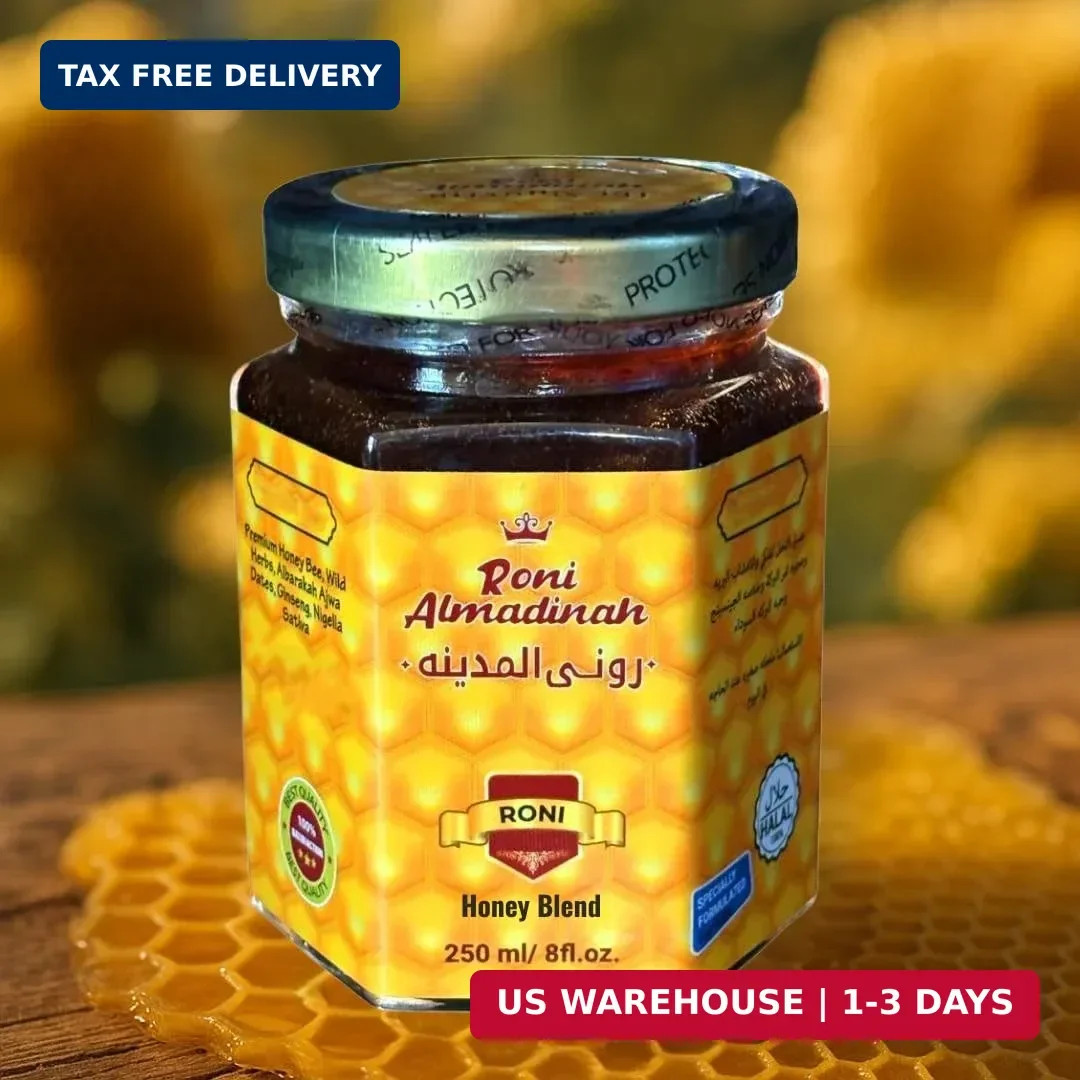 Roni Almadinah Extra Natural Honey Blend Flavor, 8 oz/
