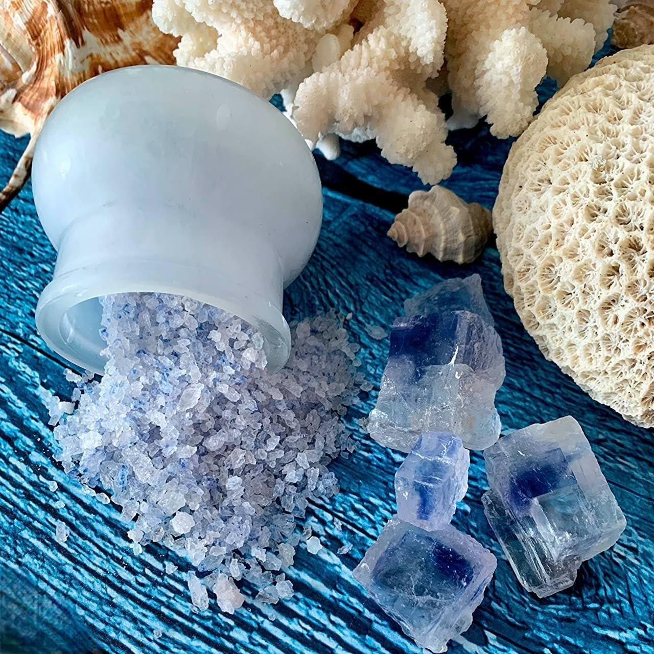 Ancient Blue Salt – Rare Mineral Treasure | High Potassium, Low Sodium, Pure & U