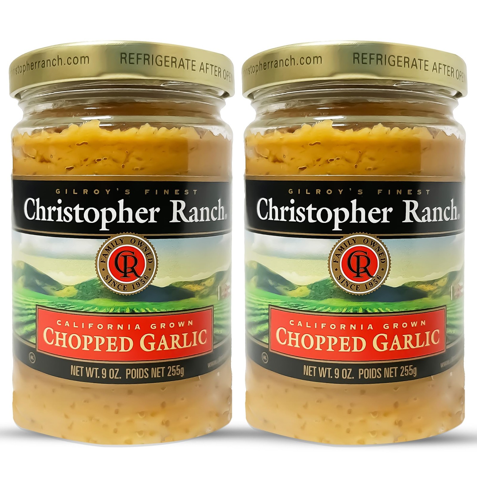 Chopped Garlic in Olive Oil Award Winning Heirloom Fresh Garlic Family Farmed Ch