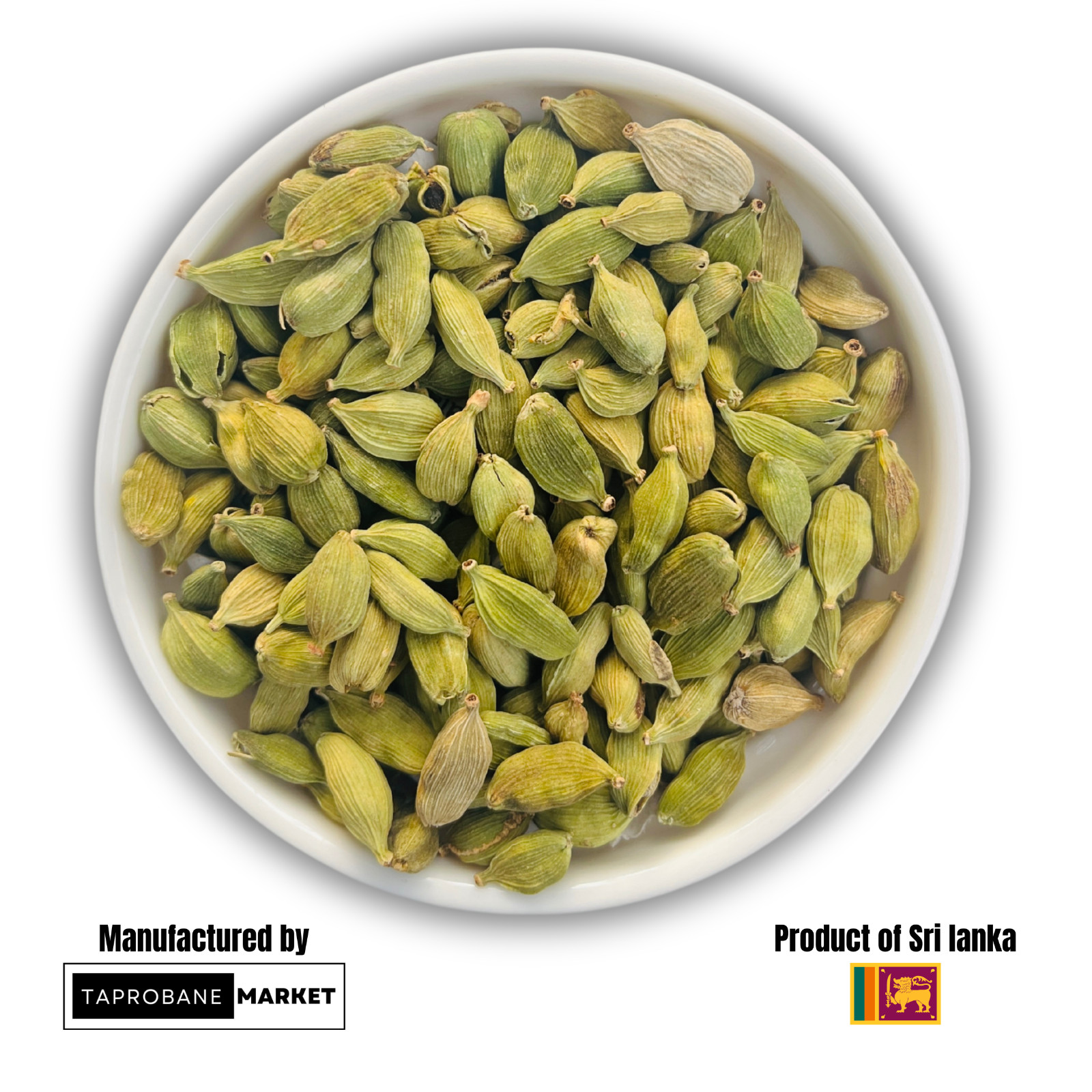 Organic Ceylon Green Cardamom Pods | Whole Fresh Non-GMO Spice