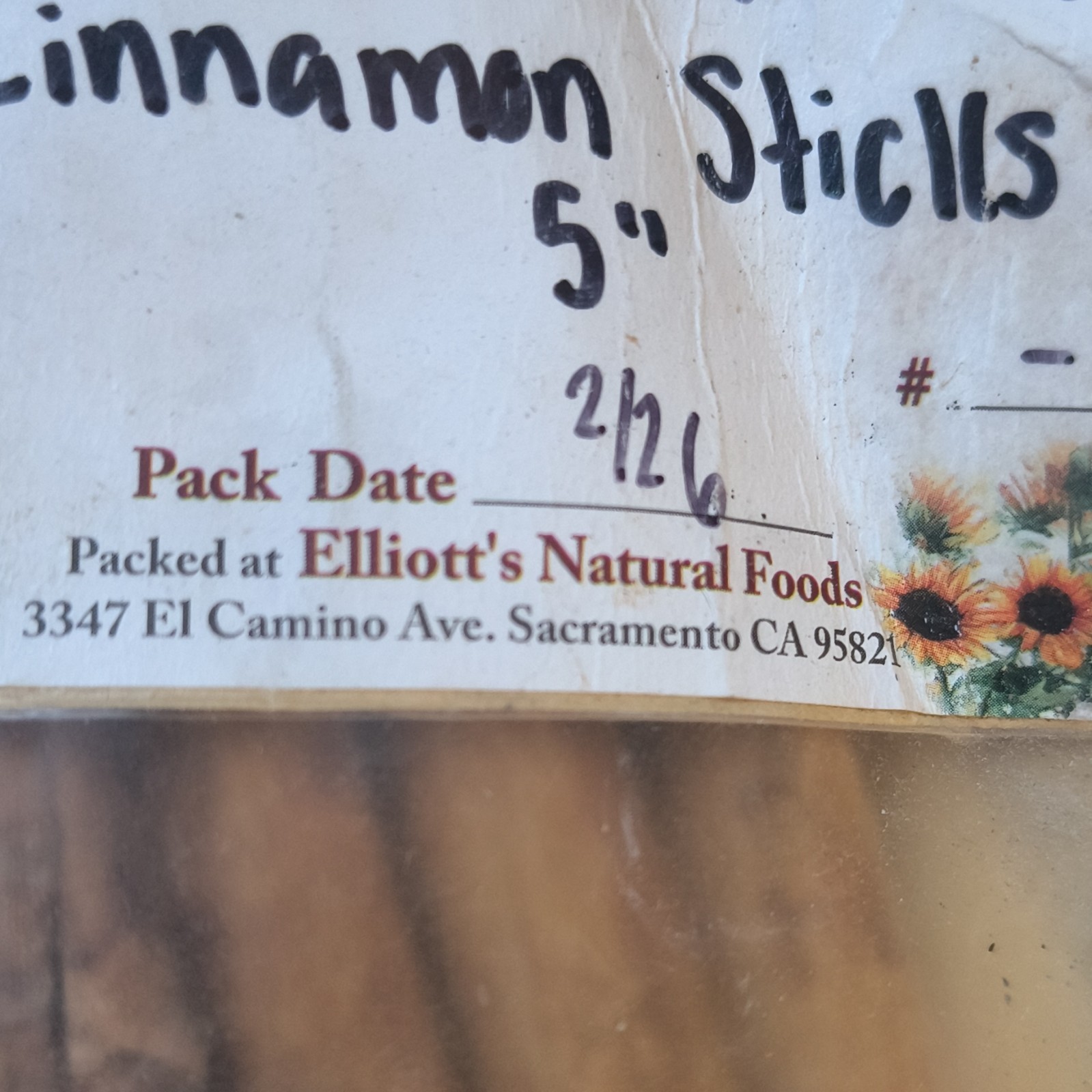 Elliott’s Natural Foods 5″ Whole Cinnamon Sticks Single Spice Pantry