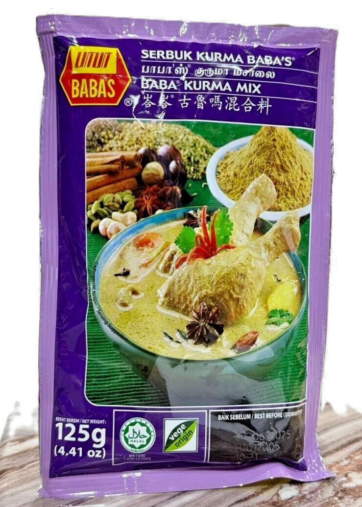 BABA’S Kurma Mix Powder /Serbuk Kurma Baba’s) 125gm – 1 Pack