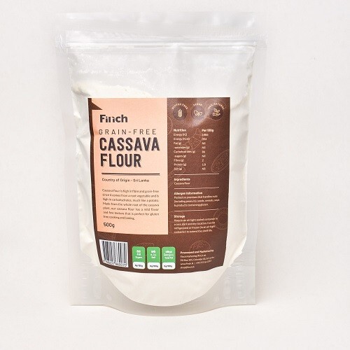 Manioc Quality Dried Natural Flour 100% Pure Herbal Ceylon Cassava Powder Pack