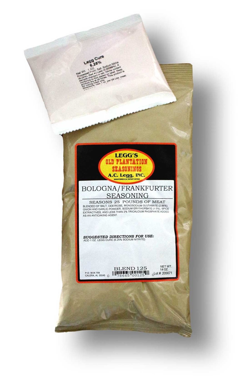 A.C. Legg Bologna / Frank Seasoning 14 Ounce (Pack of 1)