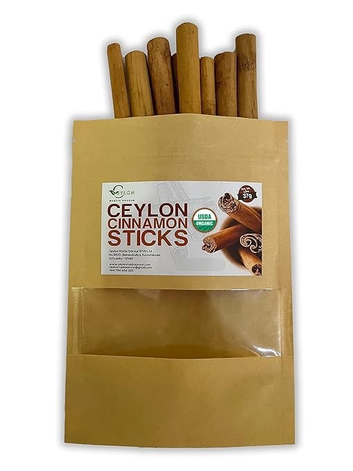 Cinnamon Sticks USDA Certified Gluten-Free Non-GMO 1.3oz 37g 5inch Cut Pouch