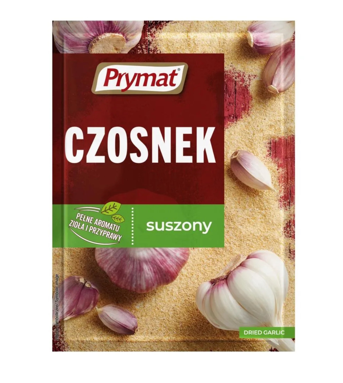 PACK OF 10 PRYMAT SPICE DRIED GRANULATED GARLIC AROMATIC SPICES 20G 0.7OZ.