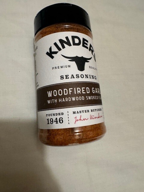 Kinder’s Woodfired Garlic Rub with Hardwood Smoked Flavor 9.5 oz – FRESH
