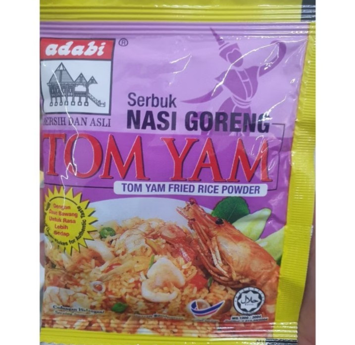 5 Packets ADABI Tom Yam Fried Rice Powder 17g – Great, real taste of tom yam