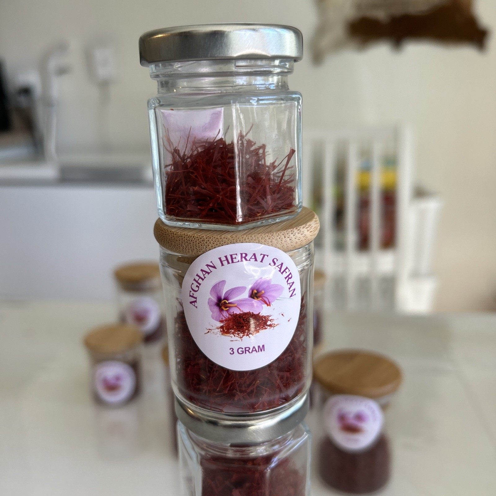 Saffron Threads Premium Pure 3G Pack