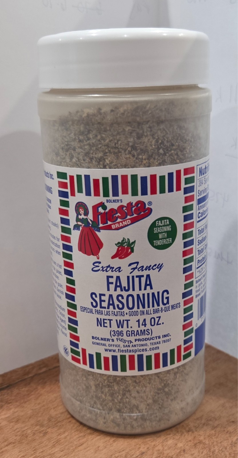 🔥 Bolner’s Fiesta Extra Fancy Fajita Seasoning – LARGE 14 OZ 🔥
