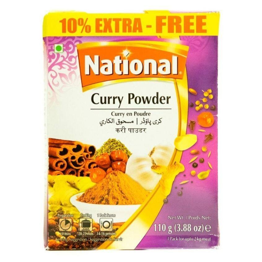 National Curry Powder, 172g (Assorted)