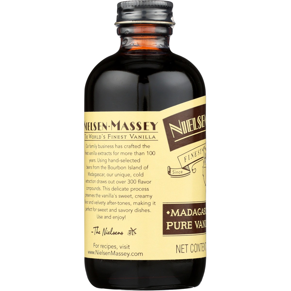 Pure Vanilla Extract Madagascar Bourbon By Nielsen Massey 4 Fl Oz 8 Pack
