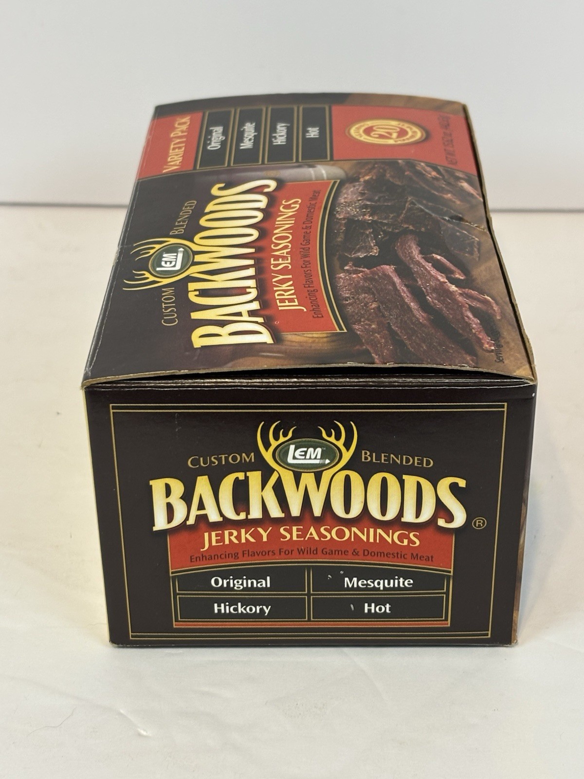 Products Backwoods Jerky Seasoning Variety Pack and Cabella’s Teriyaki Jerky Kit