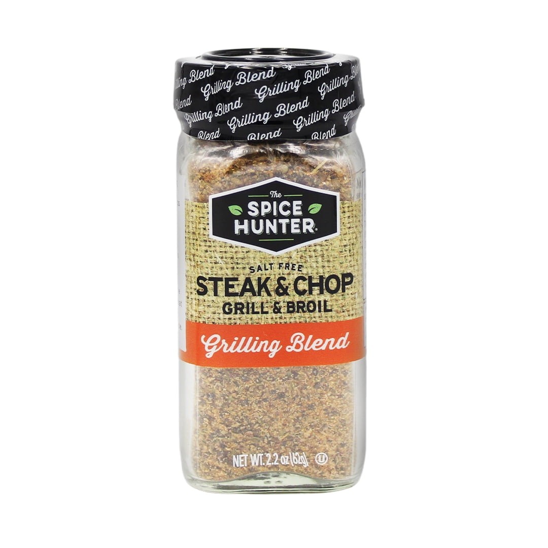 Spice Hunter The Steak Chop Grill Broil Blend Jar, Black Pepper, 2.2oz (2 Pack)