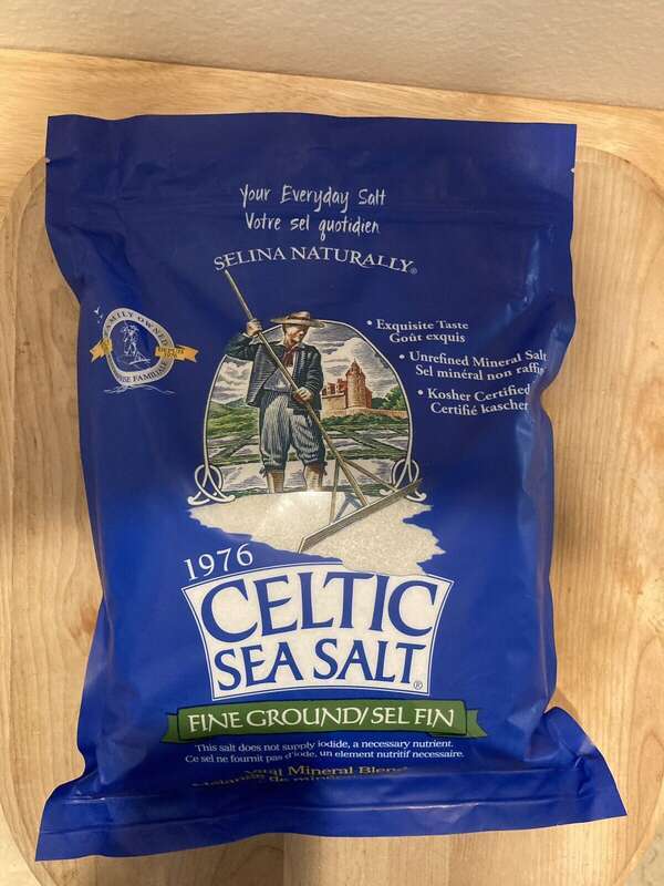 ✅ SELINA NATURALLY FINE GROUND CELTIC SEA SALT 5 LB POUNDS SHIPS FAST RESEALABLE