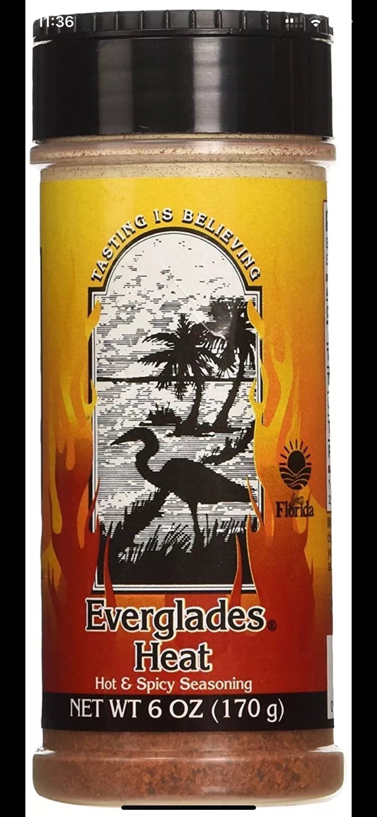 Everglades Seasoning Hot & Spicy Heat