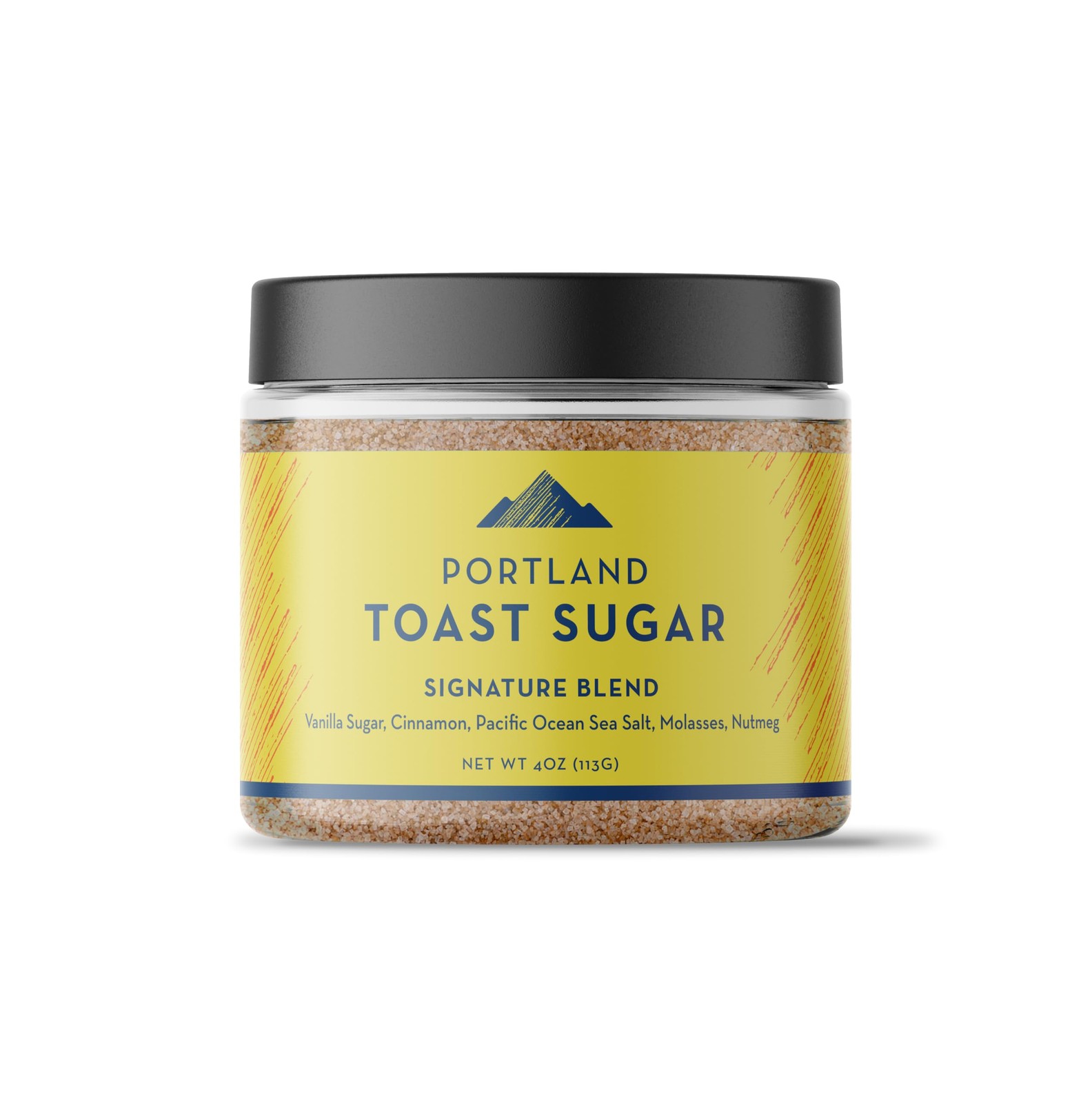 Portland Salt Co. Toast Sugar Spice Blend w/Vanilla 4 Ounce (Pack of 1)