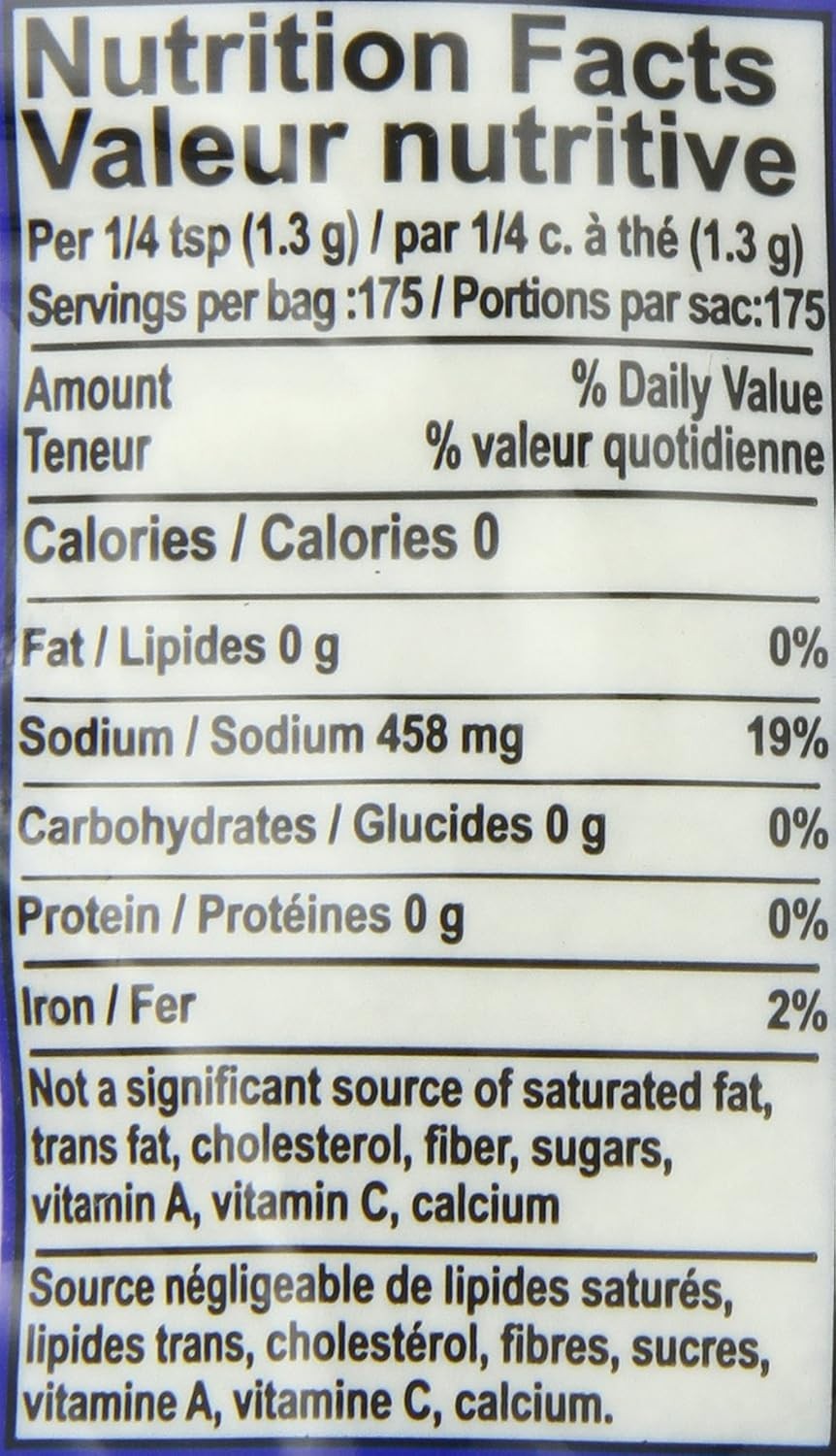 All-Natural Fine Ground Salt, Paleo-Friendly
