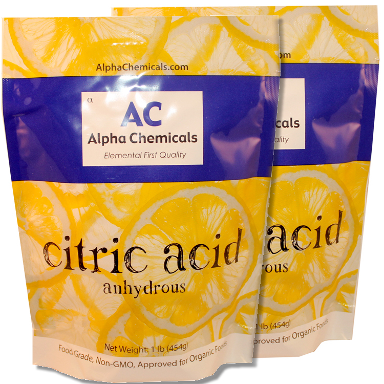 2 Pounds – Non-GMO Project Verified Citric Acid – Organic – 100% Pure