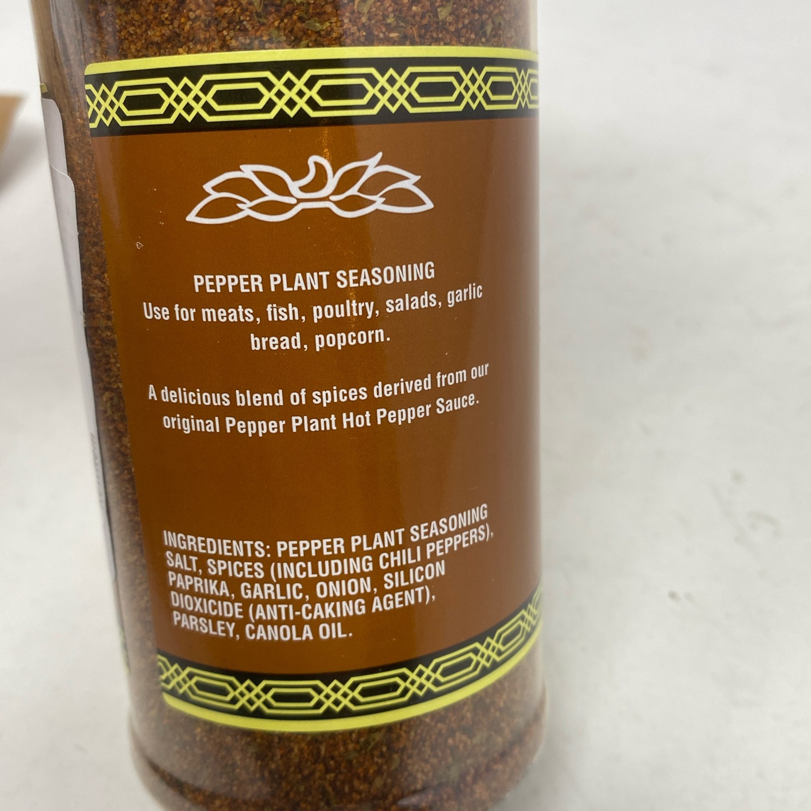The Pepper Plant All Natural Seasoning 11oz, Brown Label Shaker