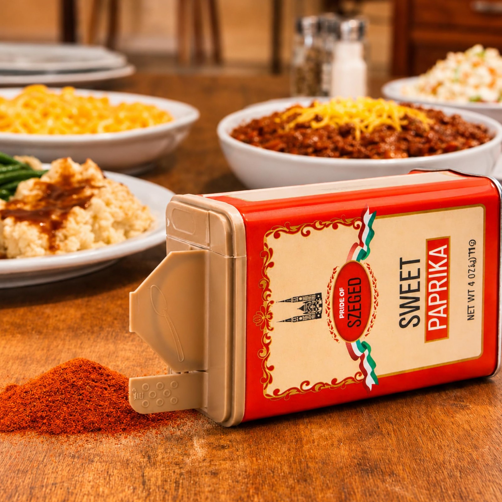 Pride of Szeged Sweet Paprika 4 Ounce (Pack 1), (4 oz)