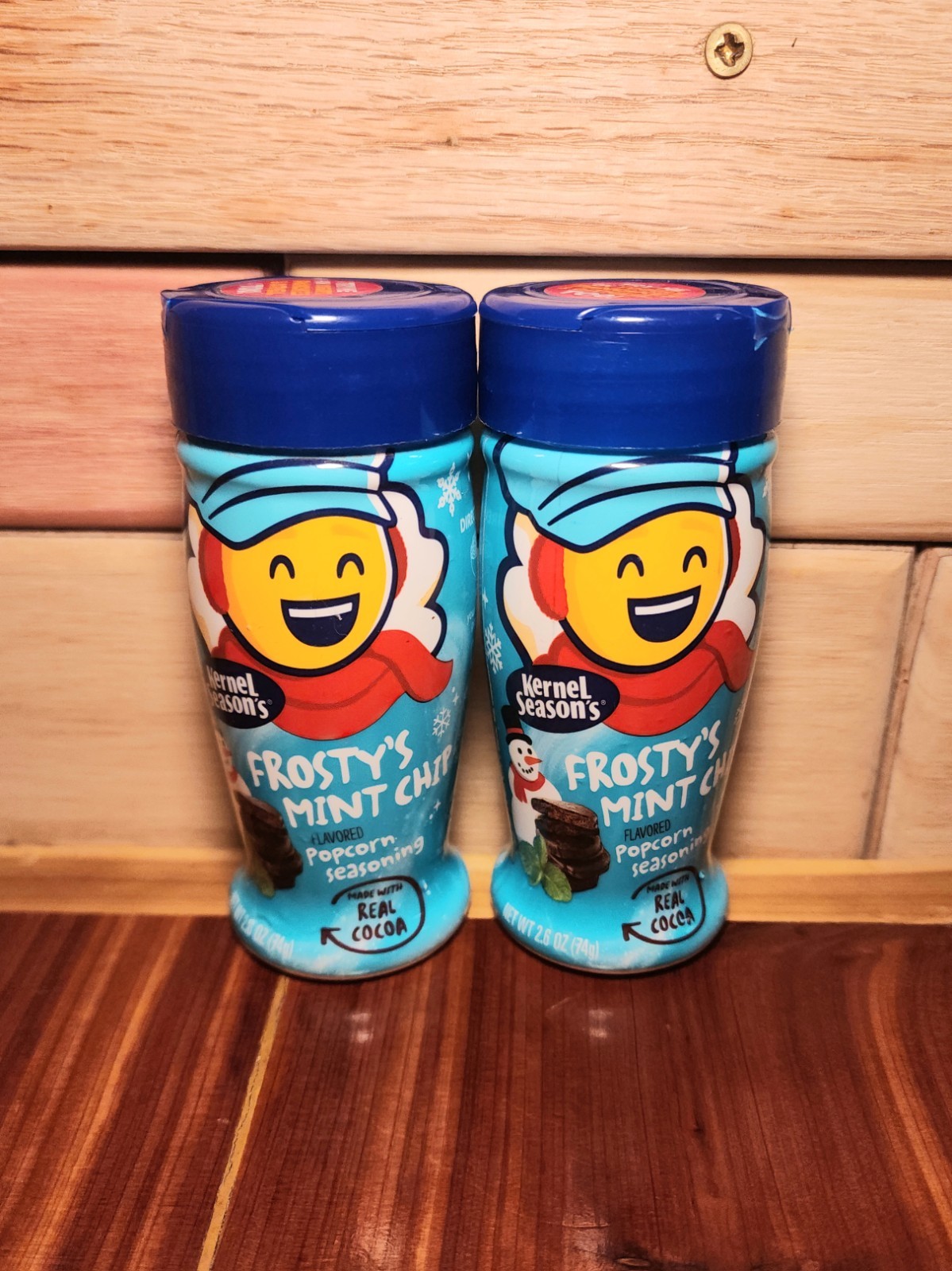 Lot of 2 – Kernel Season’s Popcorn Seasoning Frosty’s Mint Chip 2.6oz