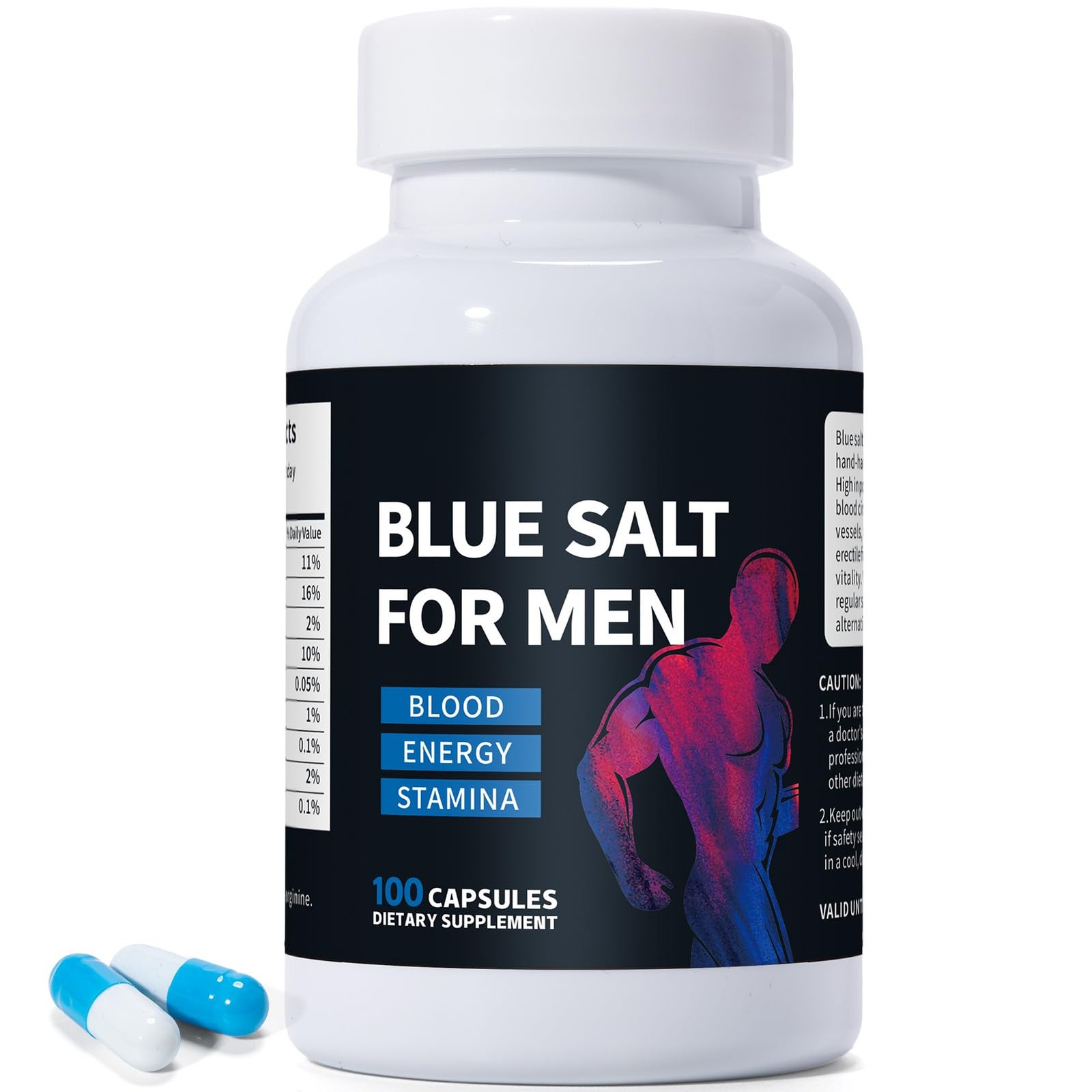 Blue Salt – Rare Mineral Salt, High Potassium, Lower Sodium, Enriched with Vi…