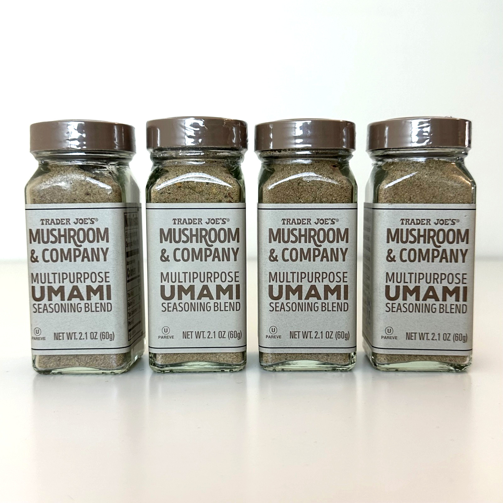 4 X Trader Joe’s Mushroom&Company Multipurpose Umami Seasoning Blend 2.1 oz Each
