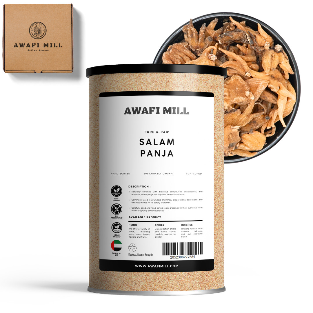 AWAFI MILL Salam Panja (Dactylorhiza hatagirea) – 250 g | 9 Oz
