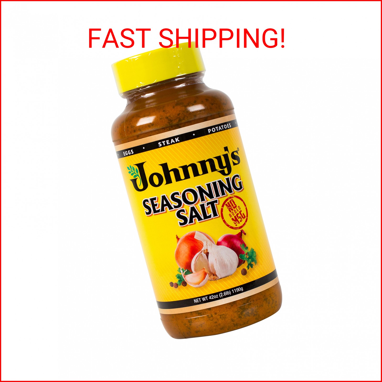 Johnny’s Seasoning Salt, No Msg, 42 Oz