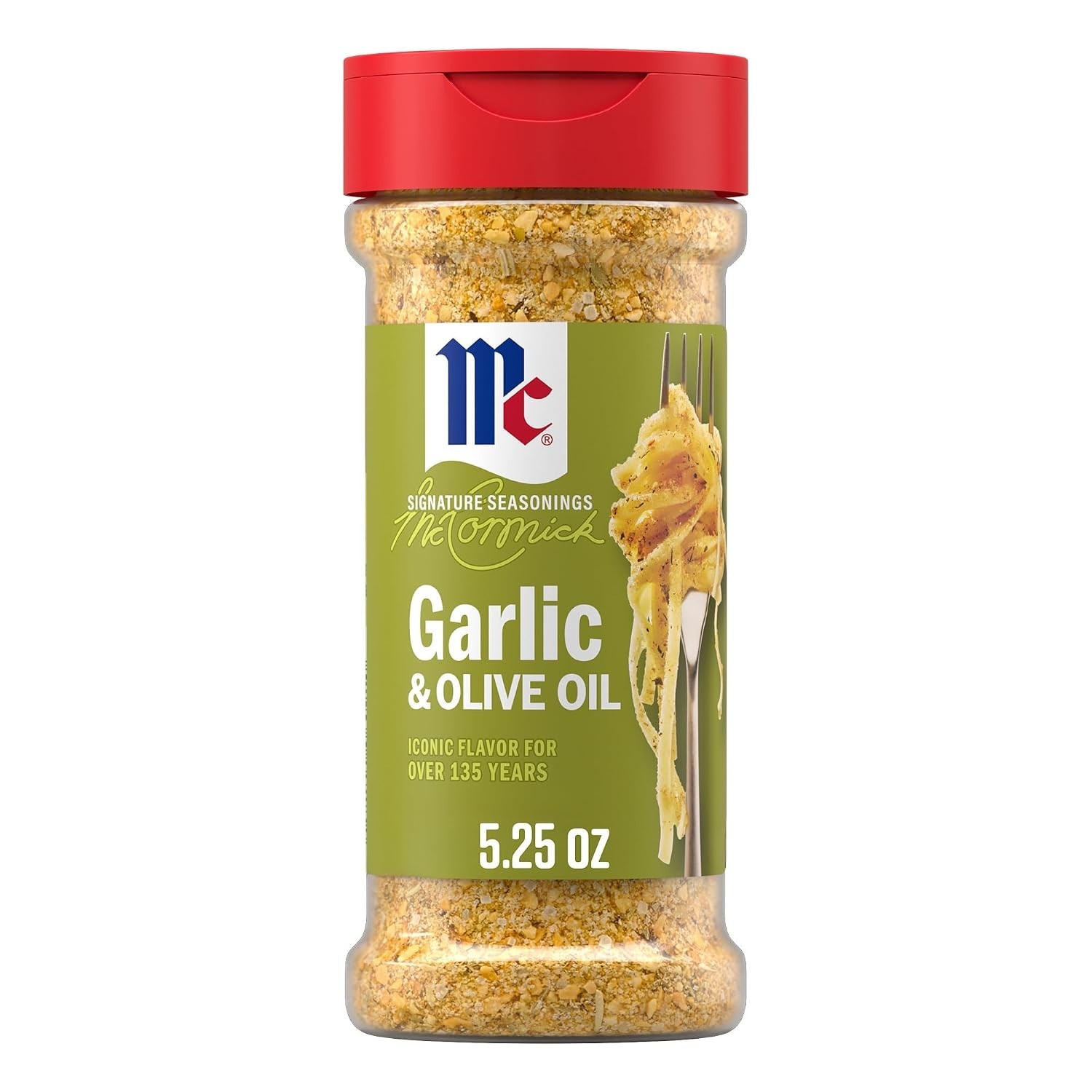 McCormick Seasoning, Garlic & Olive Oil, Signature 5.25 Ounce (Pack of 1)
