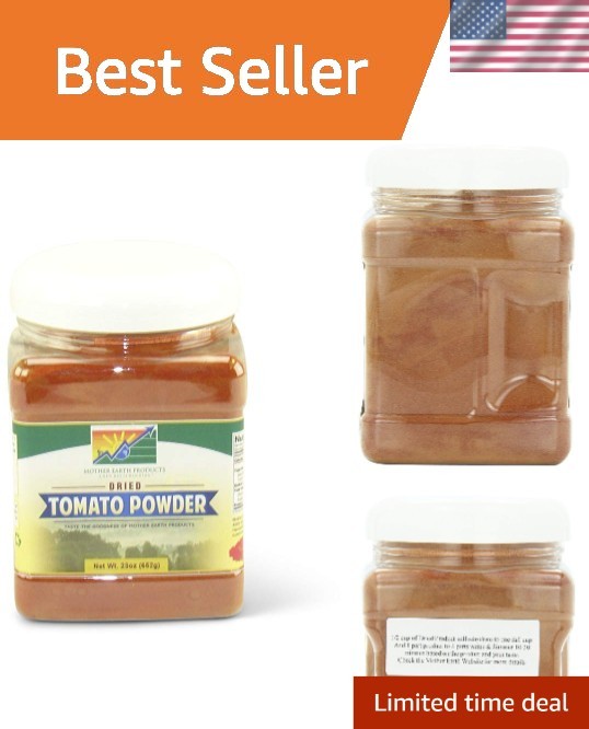 20 Oz Quart Jar of Dried Tomato Powder – A Nutritional Boost for Your Dishes