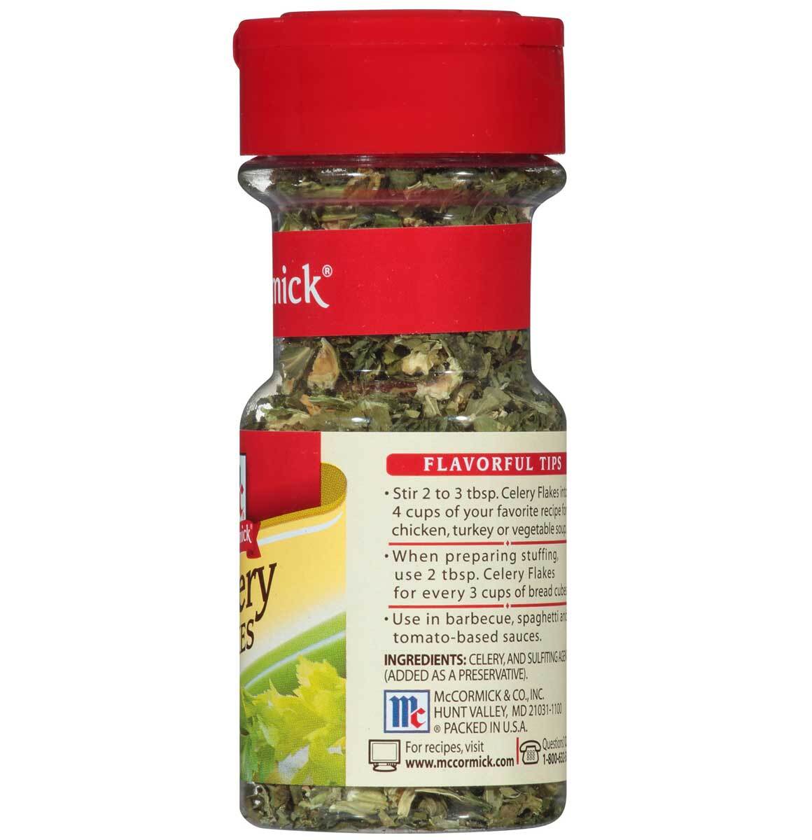 McCormick Celery Flakes Seasoning – 0.5 Oz – Pack of 2